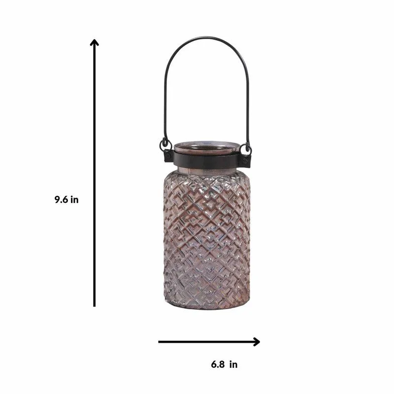 Lantria Textured Glass Tealight Candle Holders media 7