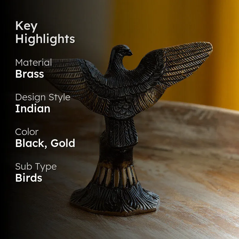 Wind In Wings Brass Showpiece media 2