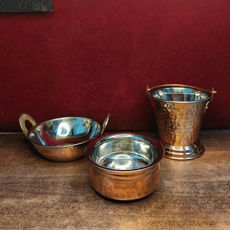 Bravon Stainless Steel Cookware Set - Three Piece Set media 5