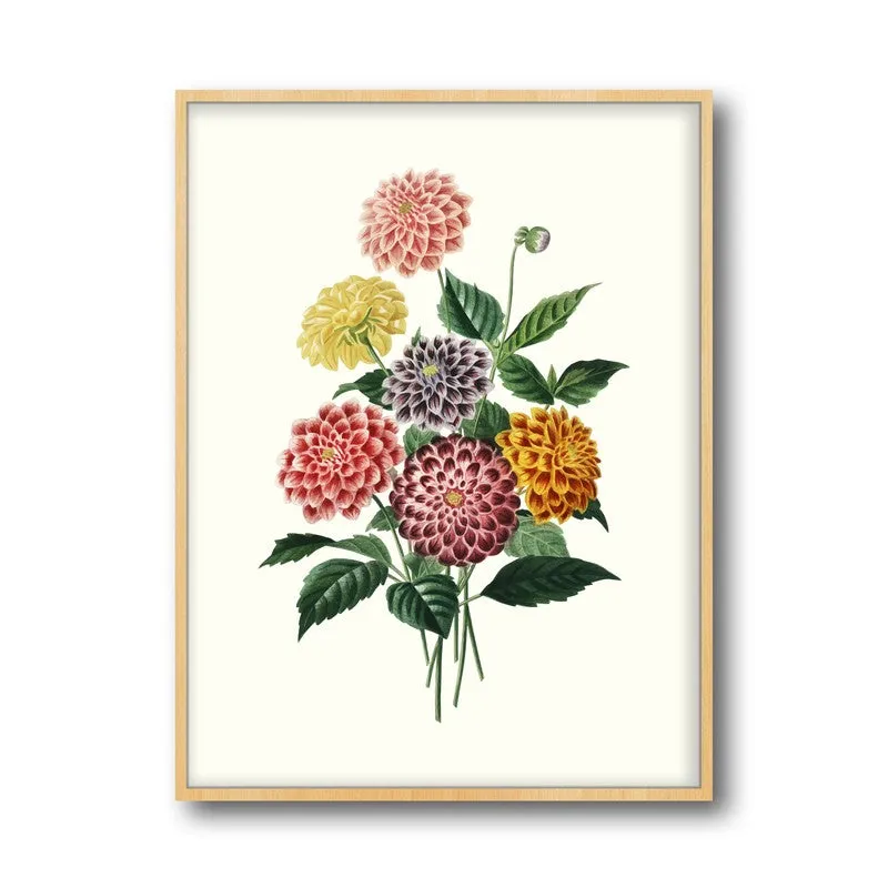 Whispers Of Spring Archival Paper Wall Art - Natural Brown Frame media 5