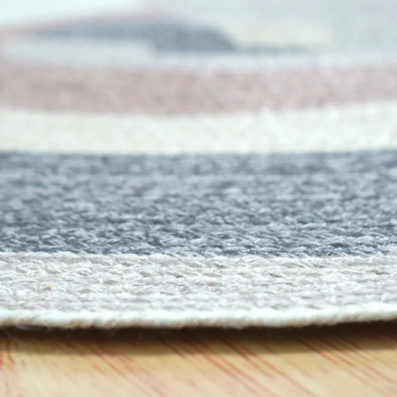 Quosa Round Cotton Rug media 6