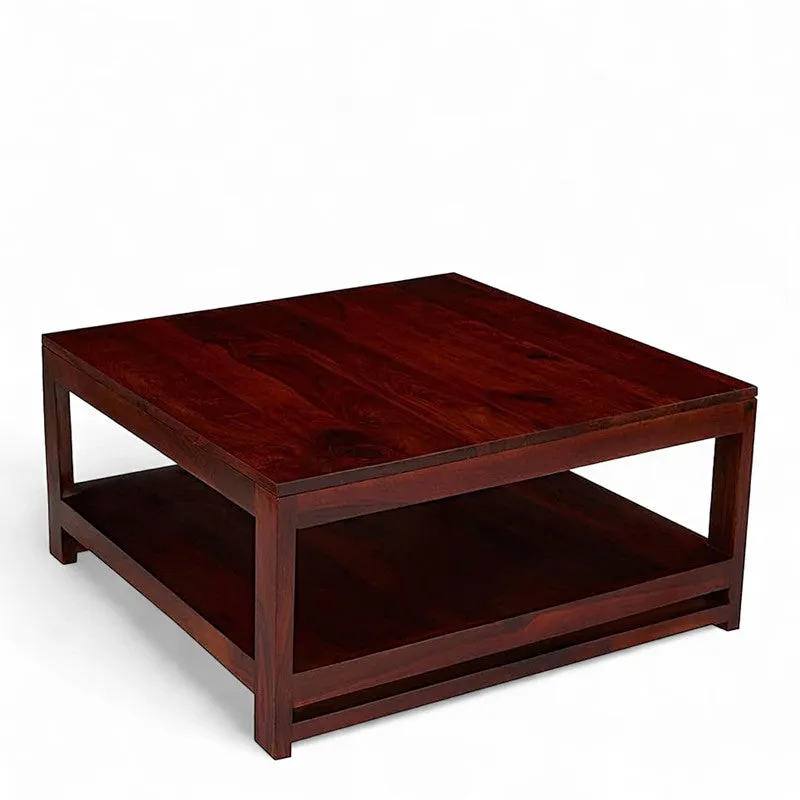 Erixon Sheesham Wooden Center Table - Deep Brown media 5