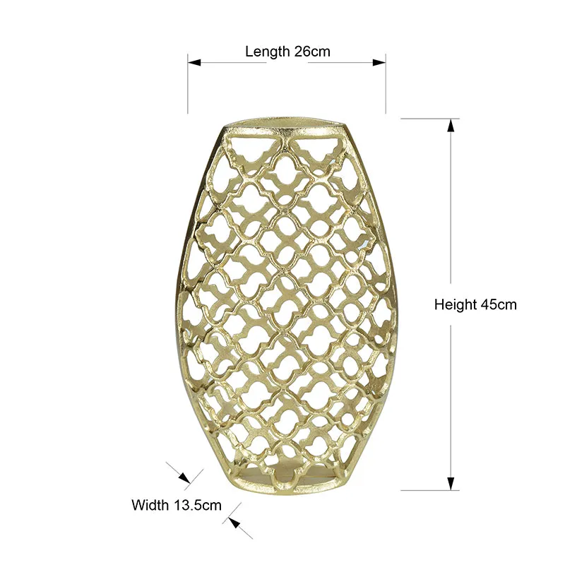 Aluma Flare Aluminium Vase media 5
