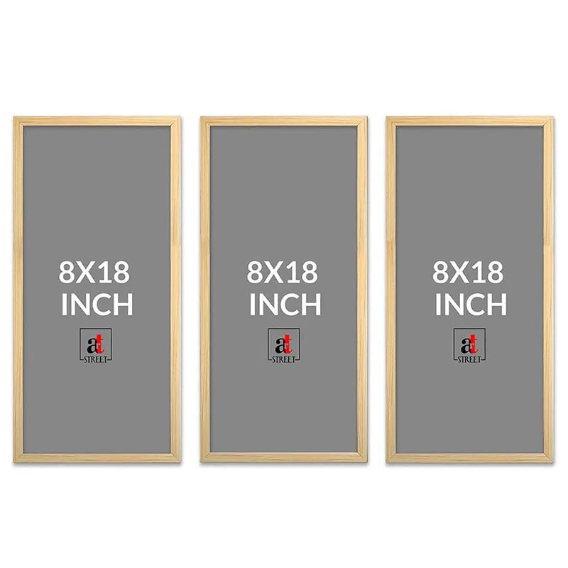 Butterflies Of Avalon Wall Painting With Frame - Set of Three media 9