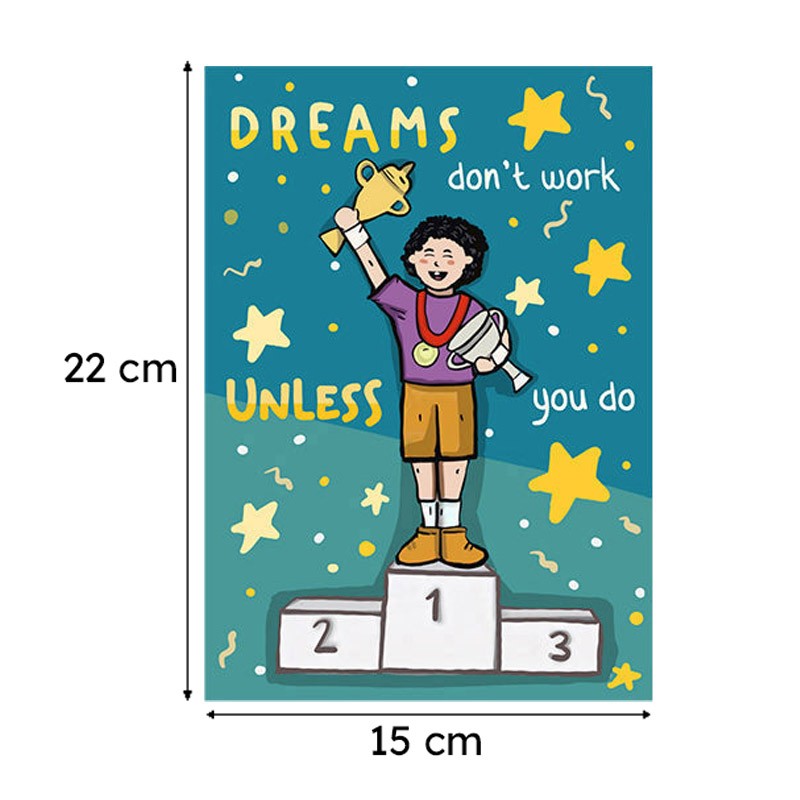 Dreams Vibrant Wall Poster - Set Of Six media 6