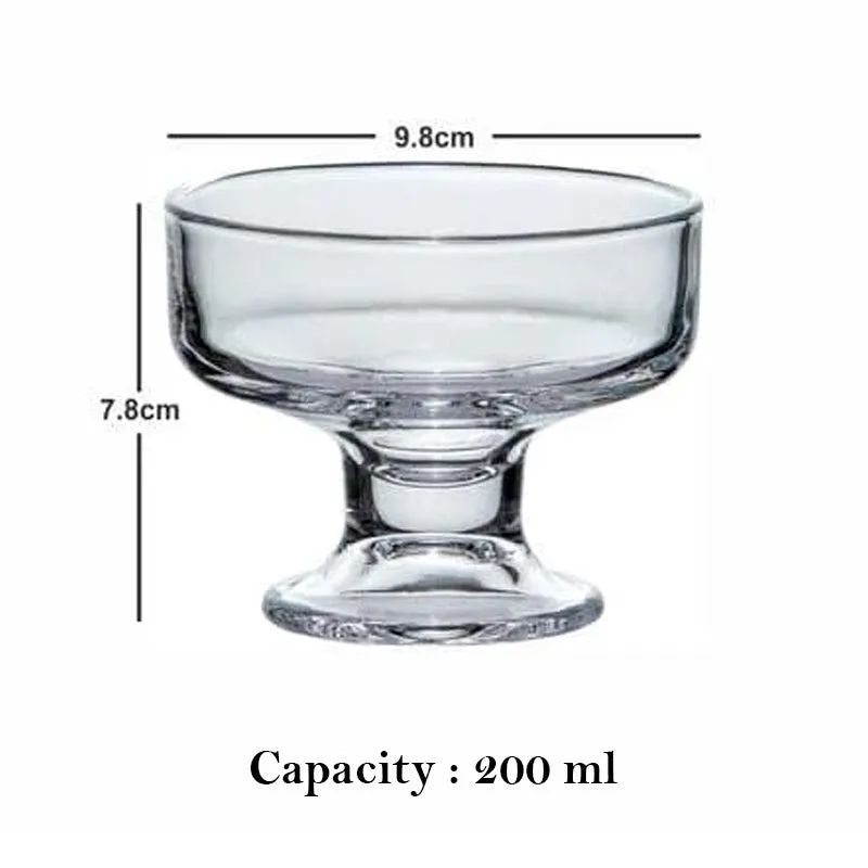 Evelyn Ice Cream Cups (200 ML) - Set Of Six media 6
