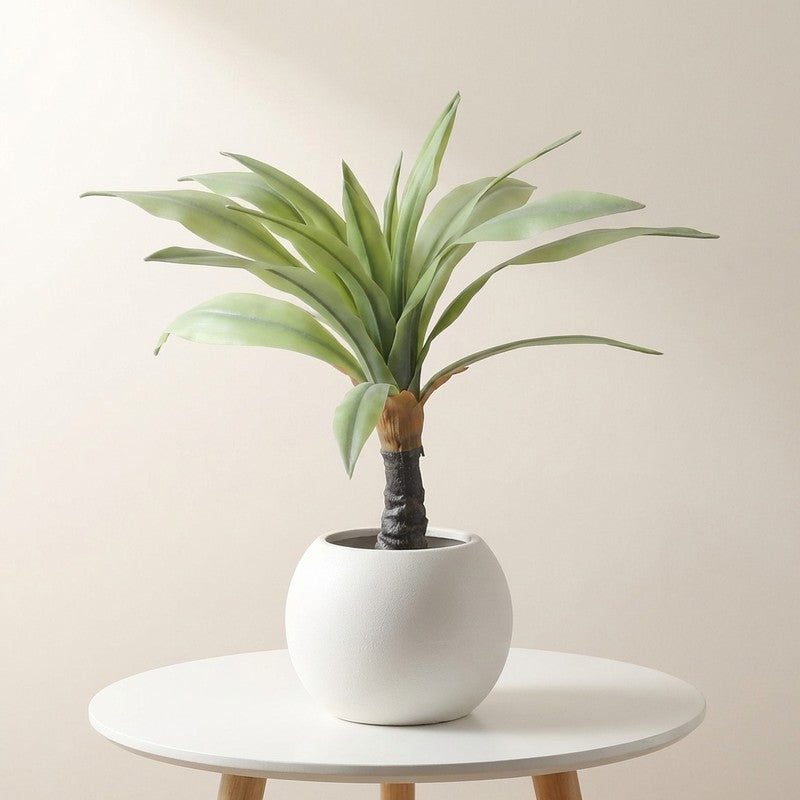 Indoor Grove Artificial Plant With Black Plastic Pot - 1.6 ft