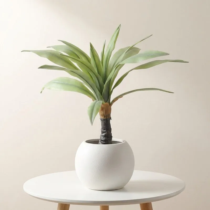 Indoor Grove Artificial Plant With Black Plastic Pot - 1.6 ft media 1