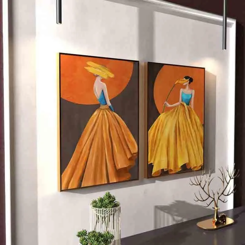 The Ladies Canvas Wall Art - Set Of Two media 3