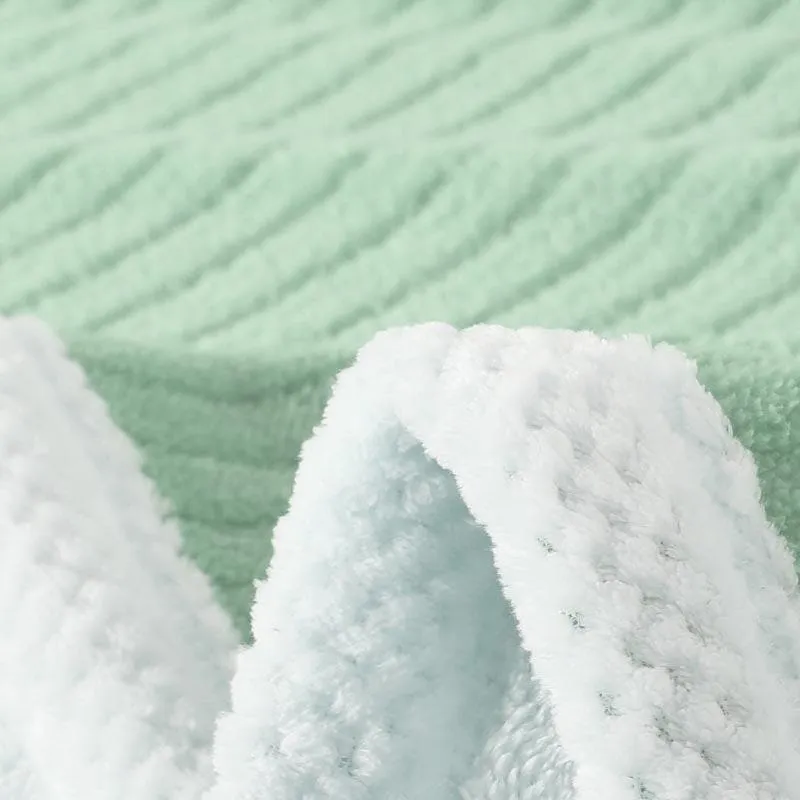 Idyllic Snigu Green Polyester Blanket media 3