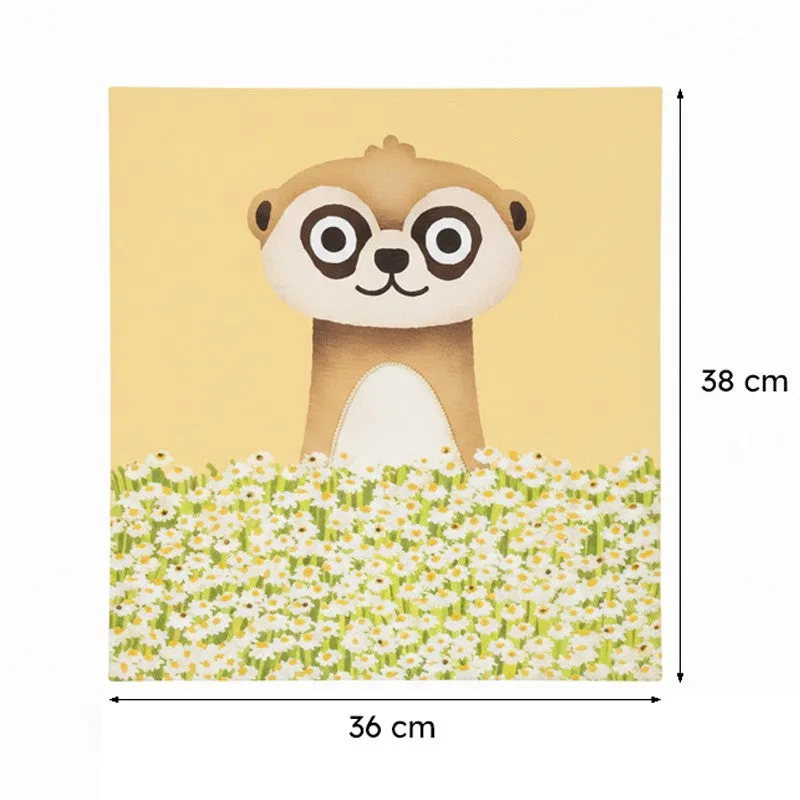 Meercat Whimsy MDF & Fabric Wall Accent media 7