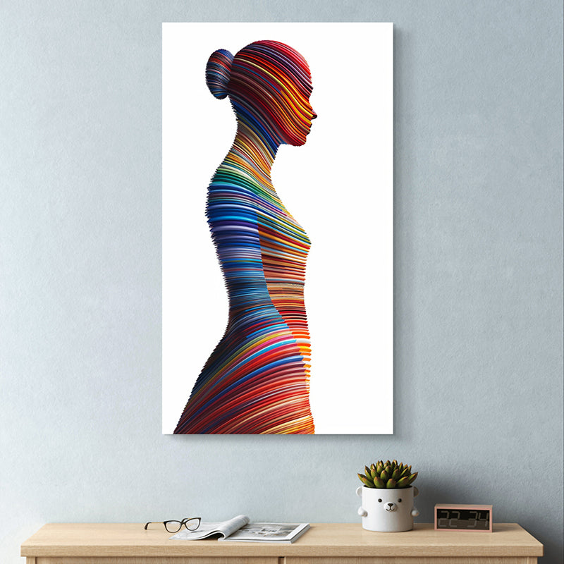 Riot Of Colors Wall Painting