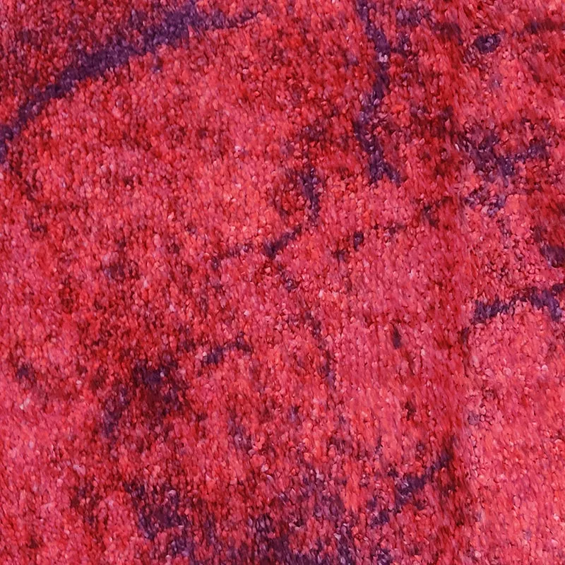 Edith Abstract Micro Fiber Runner Rug - Red media 4
