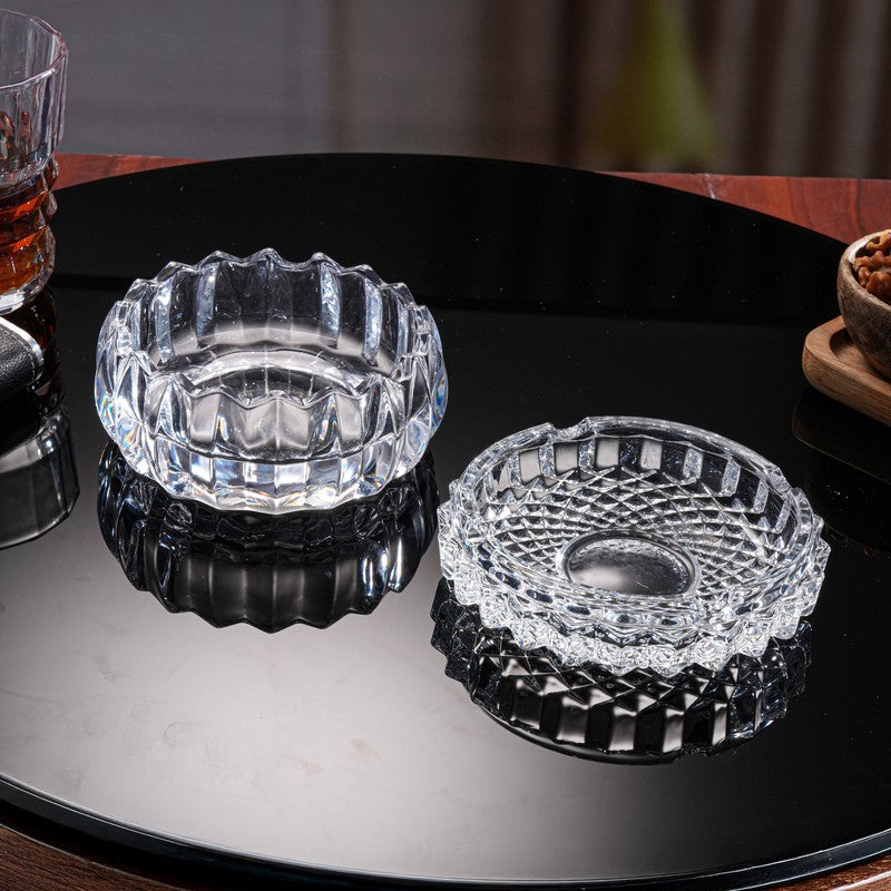 Aura Clear Asht Tray - Set Of Two