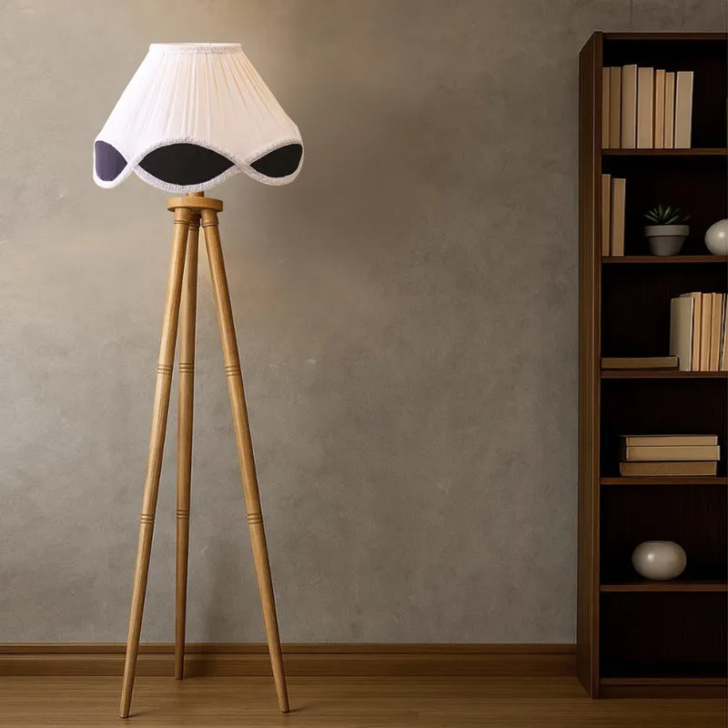 Valencia Tripod Floor Lamp - White, Black media 3