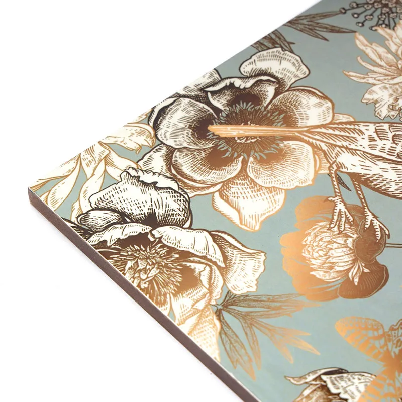 Golden Fleur Enamel Coated Table Mat - Set Of Two media 3