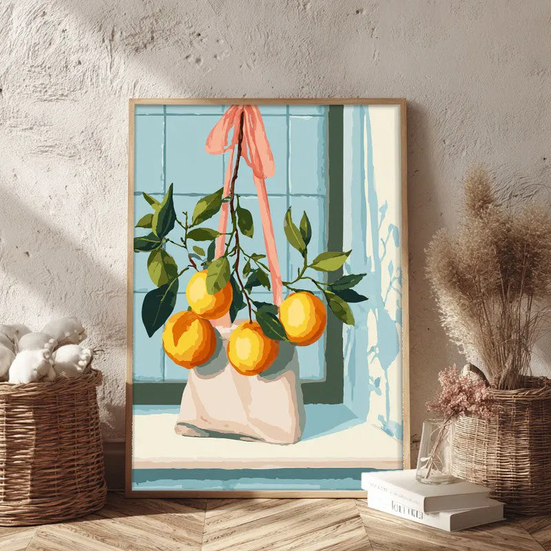 LimeLight Canvas Wall Painting - Brown Frame media 3