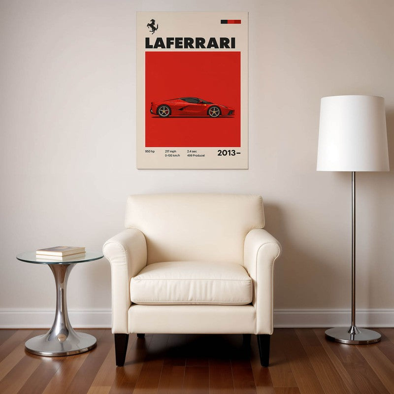 LaFerrari Legacy Wall Poster