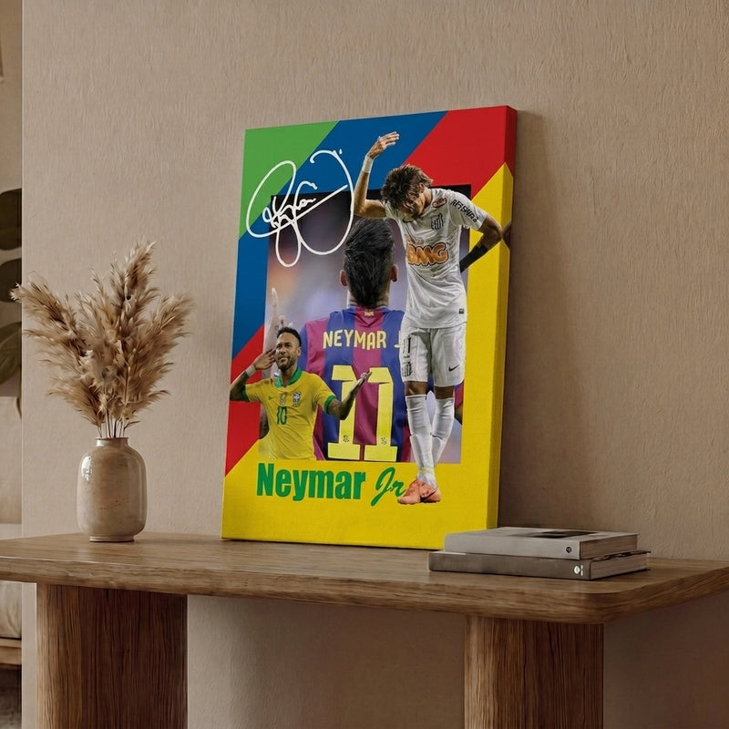 Neymar Jr Canvas Wall Art