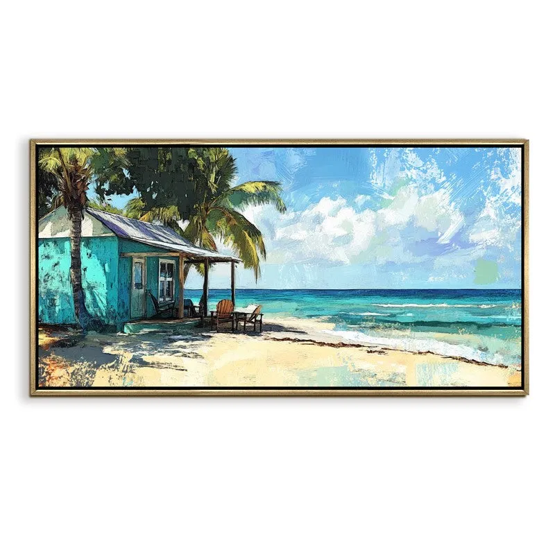 Solitaire Canvas Wall Painting With Frame media 3