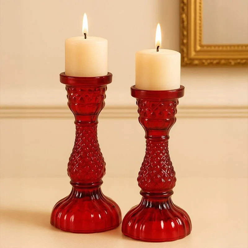 Love Candle Stand - Set Of Two media 1