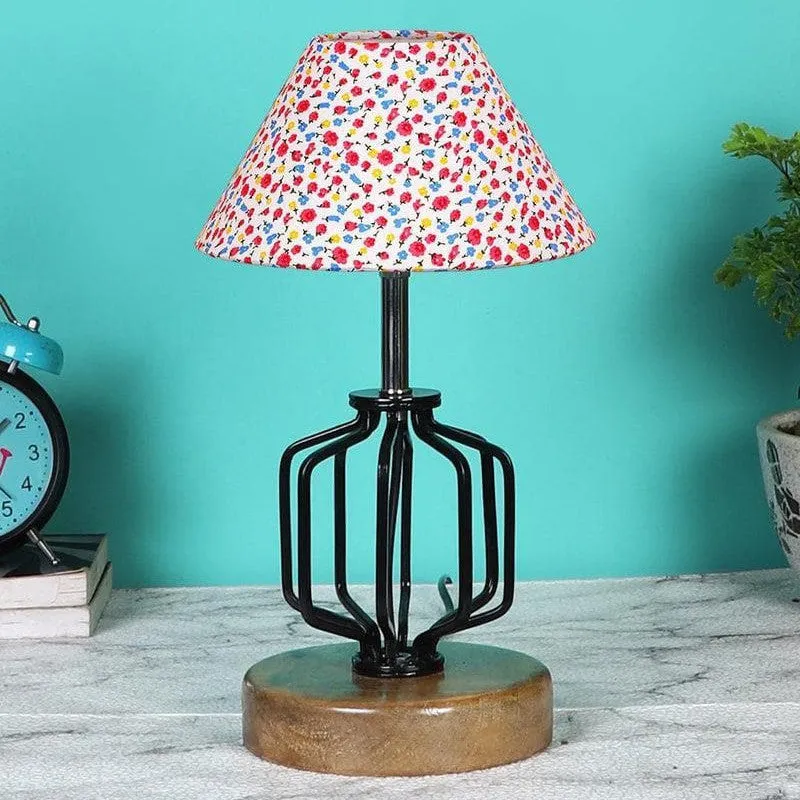 Dainty Cosmo Fabric Table Lamp - Multicolor media 3