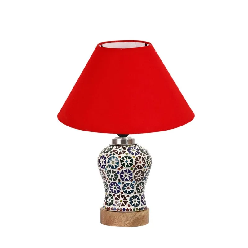 Zenexa Wooden Table Lamp - Multicolor media 5
