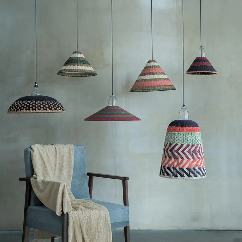 Orange Tree Japon Peac Steel Ceiling Lamp media 6