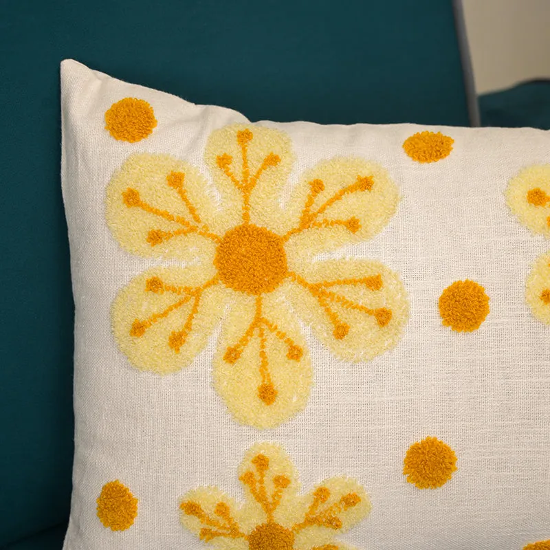 Sun Weave Embroidered Cushion Cover media 6