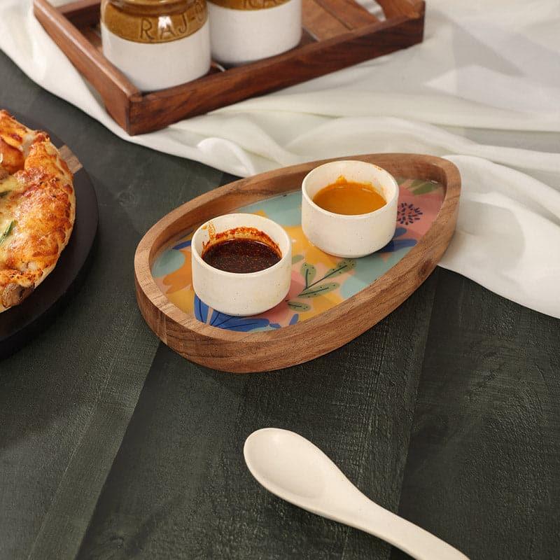 Bloomo Wooden Platter
