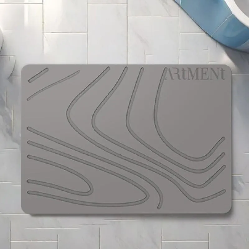 Stone Flow Diatomaceous Earth Bath Mat media 5