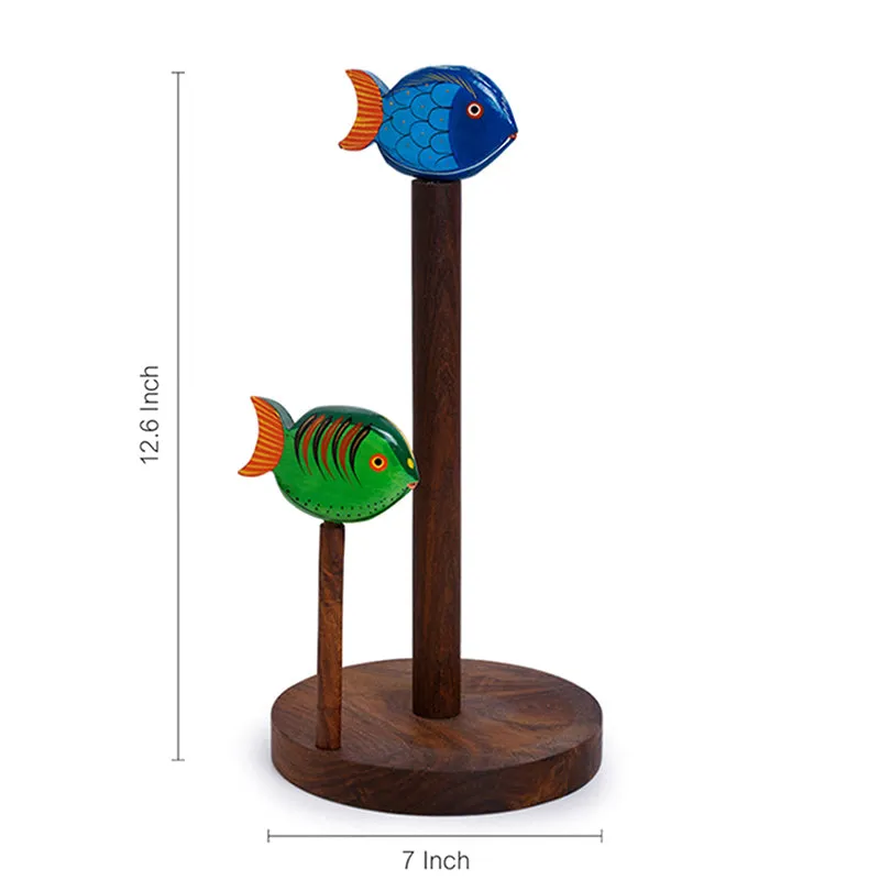 Ignis Sheesham Wood Tissue Holder media 5