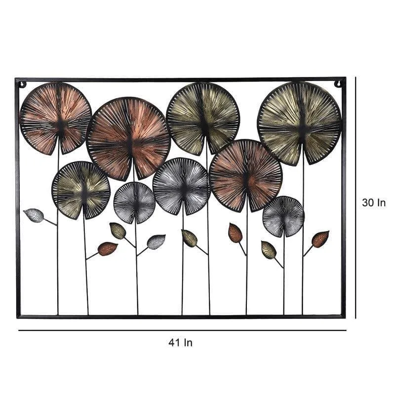 Siyonae Leaf Iron Wall Accent media 6