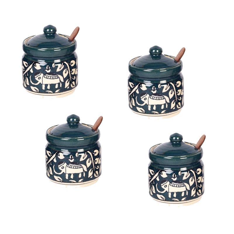 Jungle Jam Storage Jar (120 ml) - Set Of Four media 4
