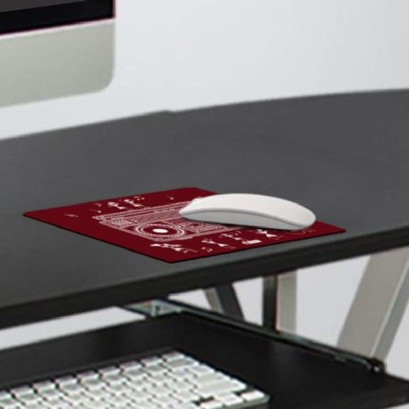 Warli Radio Mouse Pad - Red media 3