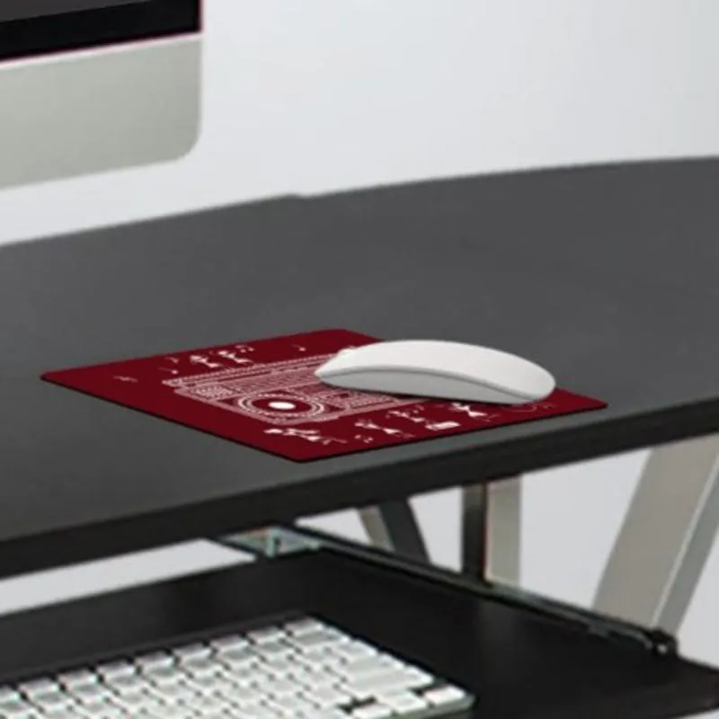 Warli Radio Mouse Pad - Red media 3