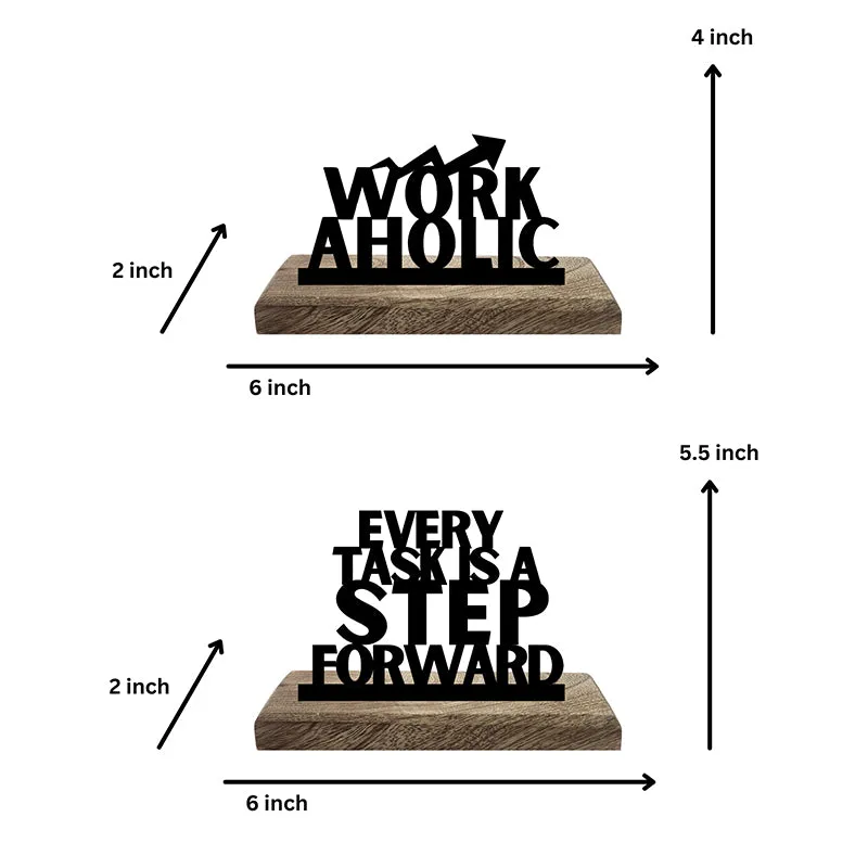 Workaholic Showpiece - Set Of Two media 5