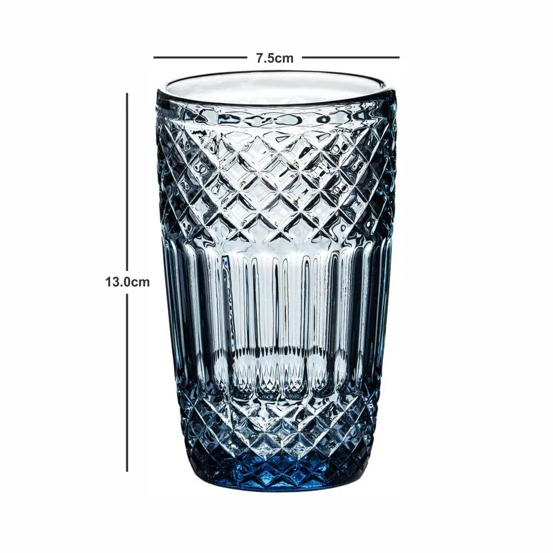 Glass Drinking Glasses (380 mL Each) - Set Of Six media 6