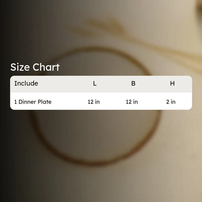 Piera Ceramic Dinner Plate media 6