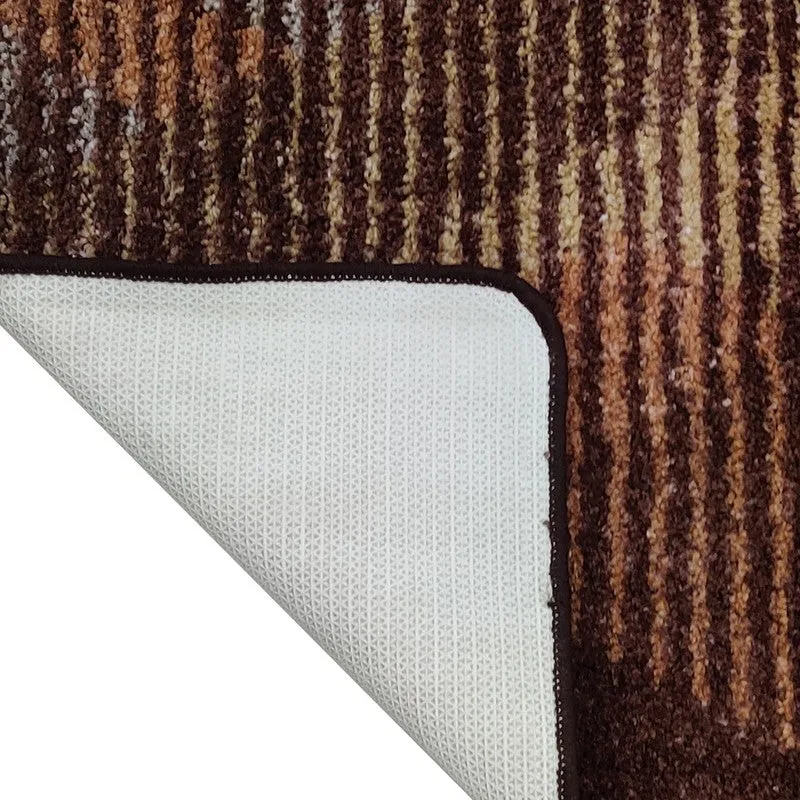 Tivrel Abstract Micro Fiber Area Rug - Brown media 6