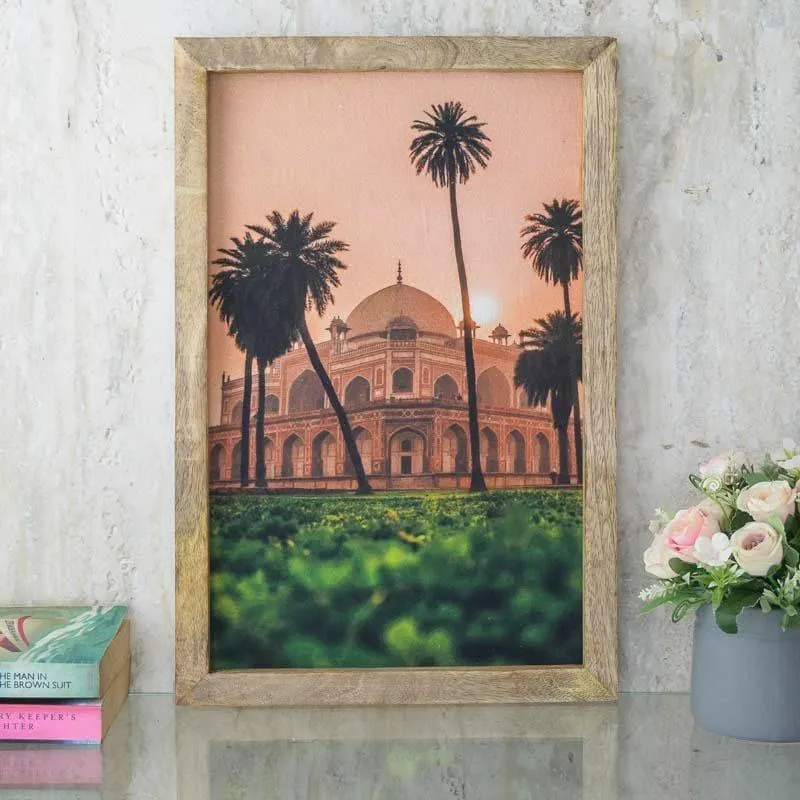 Humayun Ka Makbara Canvas Painting media 1