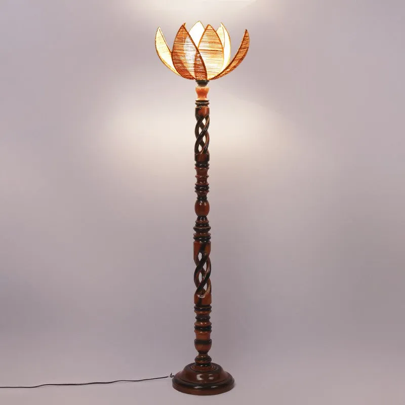 RegalShine Floral Floor Lamp media 5