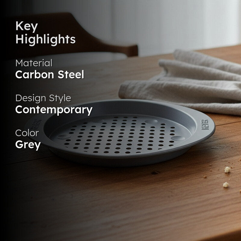 Meyer Rustic Grey Carbon Steel Oval Baking Dish media 2
