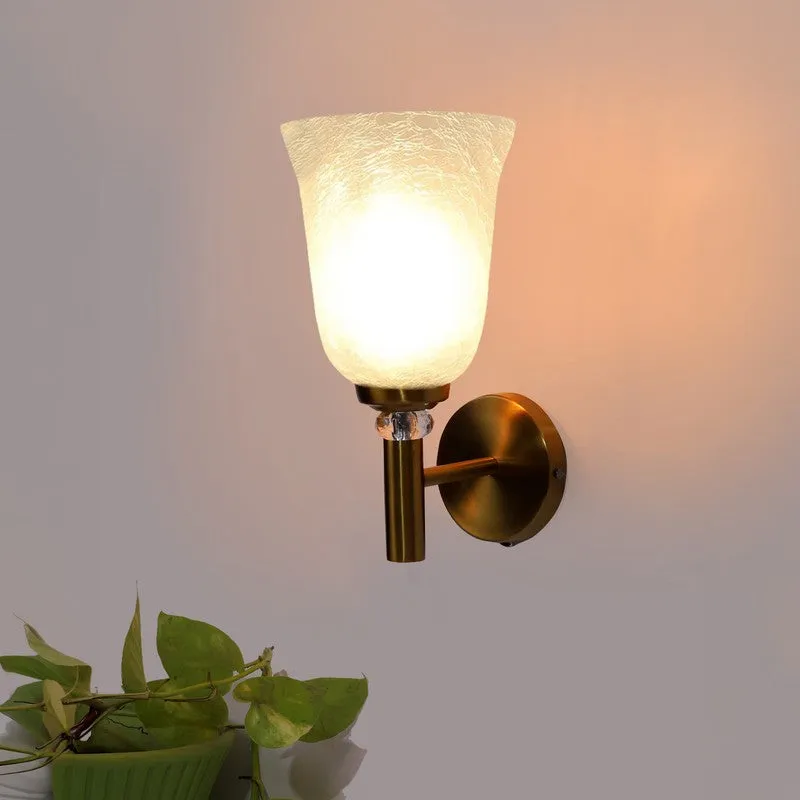 Crystal Bloom Glass Wall Lamp media 4