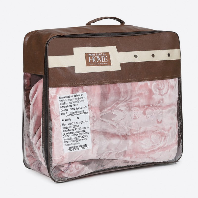 Monte Carlo Blossom Bliss Blanket (Pink) - 1136 GSM media 7