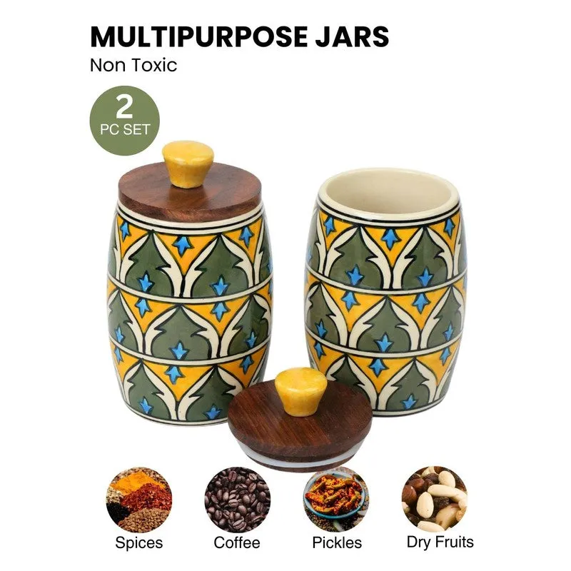Handcrafted Jar (550 mL Each) - Set Of Two media 7