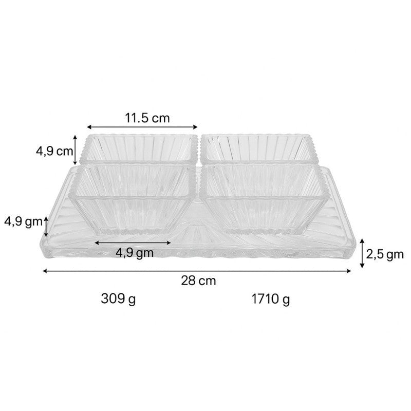 Crunchy Delights Snack Bowl - Five Piece Set media 7