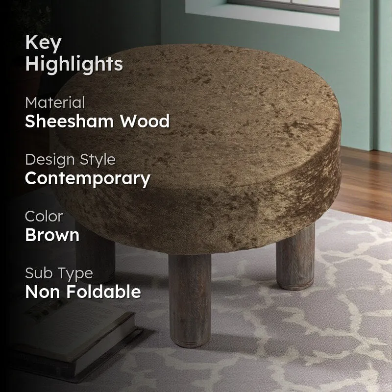 Gorvo Sheesham Wooden Bench - Brown media 2