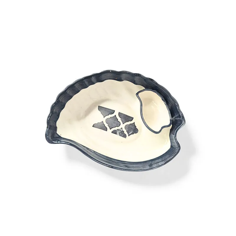 Leavra Ceramic Platter - Grey media 4