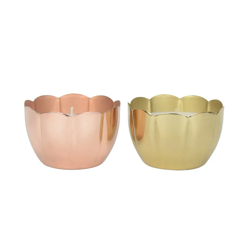 Phool Vanilla Scented Festive Tealight Candle - Set Of Two media 5